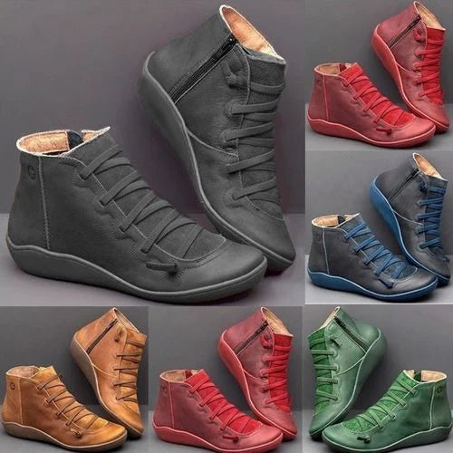 🔥Last Day Promotion 50% OFF - Comfortable Leather Arch Support Boots ...