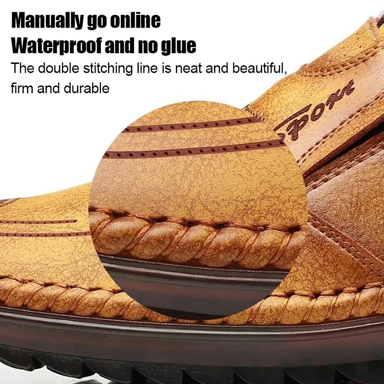🔥Last Day 50% OFF🔥Men's Casual Fashionable Soft-Sole Leather Shoes