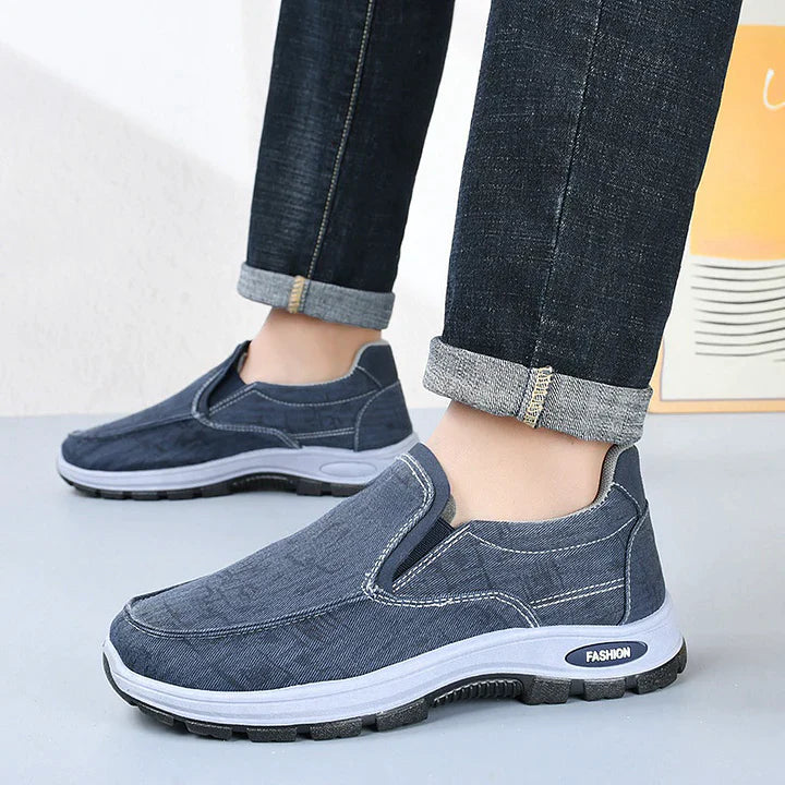 2024 New Arrival🔥 Men's Orthopedic Slip-on Shoes, Comfort Lightweight Walking Shoes