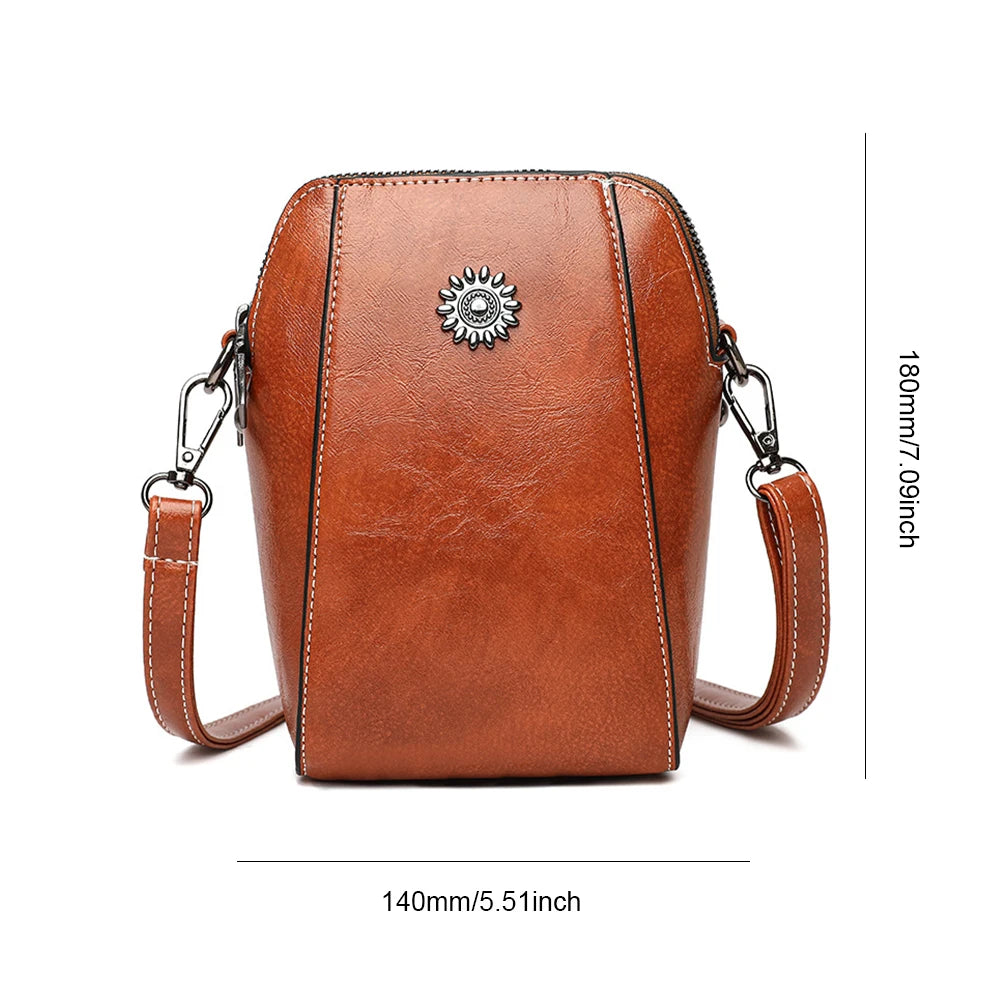 🔥 New Year BIG SALE - 49% OFF👜Premium Leather All-in-one Crossbody Pho ...